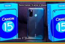 Tecno Camon 15 price in Ghana