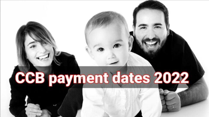 CCB payment dates 2022